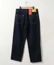 リーバイス レッド W32 プリーテッド トラウザー デニムパンツ 定価13200円 Levi’ｓ Red PLEATED TROUSER DIAMOND SEA　A11200000_画像4