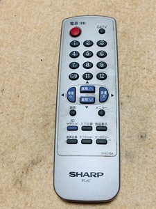 9a.シャープ テレビリモコン G1421SA