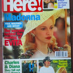 Here! 1996年 マドンナ MADONNA ダイアナ妃 パメラ・アンダーソン デミ・ムーア レネ・ルッソの画像1