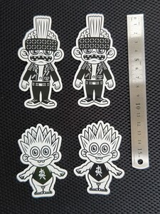 ブラックブックトイ blackbooktoy スーサイダル suicidal venice bronzeage tribal tattoo バンダナ モヒカン 革ジャン powell 