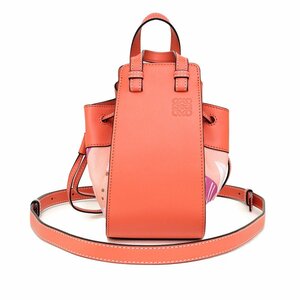 （新品・未使用品）ロエベ LOEWE ハンモック ミニ パウラズ イビザ コラボ ショルダー ハンド バッグ フラワー 328.72.V03