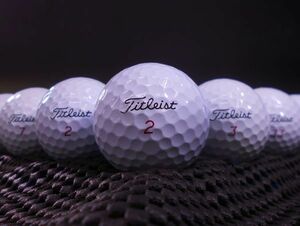 [F2C-14B] Titleist PRO V1X 2021年モデル ホワイト 30球 タイトリスト ロストボール