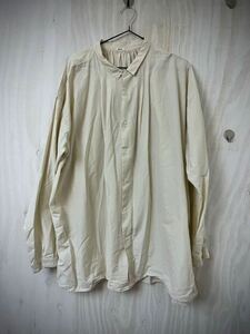kaval Wide gather blouse （Cashmere cotton twill)