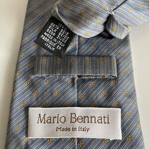 mario bennati グレーネクタイ