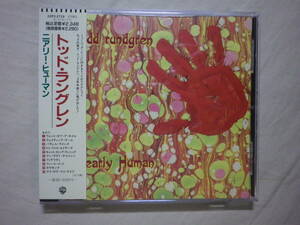 『Todd Rundgren/Nearly Human(1989)』(1989年発売,22P2-2719,廃盤,国内盤帯付,歌詞対訳付,Bobby Womack,SSW,USロック)
