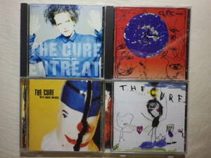 『The Cure アルバム4枚セット』(Entreat,Wish,Wild Mood Swings,The Cure,80's,UKロック,ロバート・スミス)