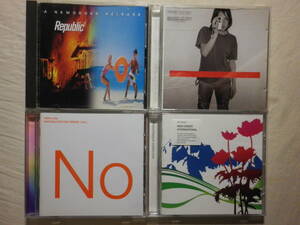 『New Order アルバム4枚セット』(Republic,Get Ready,Waiting For The Sirens’ Call,International,エレ・ポップ,UKロック)