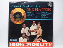 LP M-5003 THE PLATTERS プラターズ GOLDEN PLATTERS 引き潮　コロラドの月　スリーピー・ラグーン 【8商品以上同梱で送料無料】_画像2