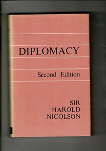 RA123MI「Diplomacy second edition」1939 英語版 Harold Nicolson (著) OxFord/丸善 ハードカバー 17cm 247p 