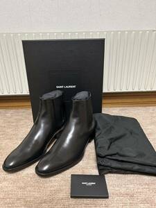 Saint Laurent サンローラン レザー チェルシーブーツ　サイズ42 新品！