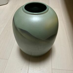 丸谷焼 壺 アンティーク用品 壺 花器 花瓶