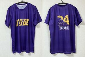 BRYANT＃24 コービー・ブライアント LAKERS レイカーズ シューティングシャツ NBA ユニフォーム ジャージ バスケ Tシャツ ウォームアップ