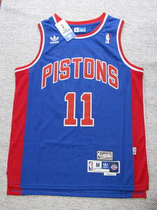 未使用品 NBA THOMAS #11 アイザイア・トーマス PISTONS デトロイト・ピストンズ ユニフォーム バッドボーイズ シャツ タンクトップ M