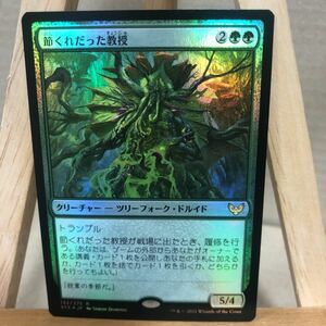 MTG FOIL 《節くれだった教授/Gnarled Professor》[STX] 緑R ストリクスヘイヴン：魔法学院 日本語版