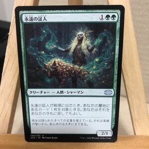 MTG 《永遠の証人/Eternal Witness》[2X2] 緑U 日本語版 ダブルマスターズ2022 アンコモン