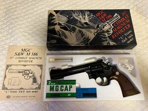 MGC S&W M586 357COMBAT　MAGNUMREVOLVER 