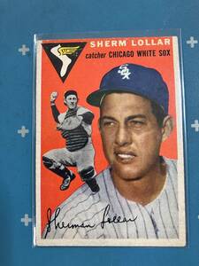 1954 Topps Baseball Vintage 本物！ #39 Sherm Lollar 9 Time All Star, 3 Time Golden Glove Feel MLB History! 