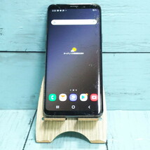 au SAMSUNG Galaxy S9 SCV38 ブラック [ジャンク] 本体 白ロム SIMロック解除済み SIMフリー 478035_画像1