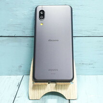 docomo AQUOS sense3 SH-02M ブラック 本体 白ロム SIMロック解除済み SIMフリー 509604_画像3