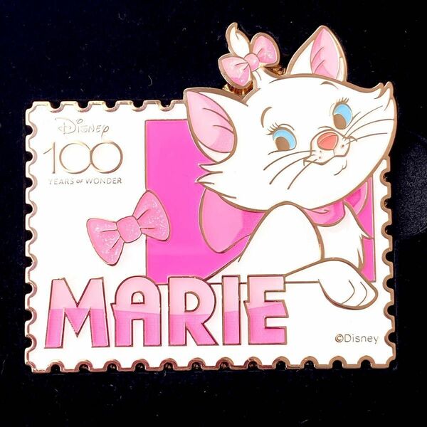 新品！Disney ディズニー おしゃれキャット マリーちゃん 香港 限定 100周年 記念品 猫 ねこ インテリア 置物 置き物