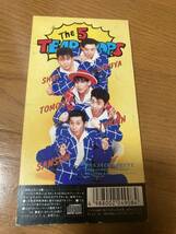 ティアドロップス THE5 TEARDROPS デビューシングル ステッカー付 ロカビリー サイコビリー_画像3