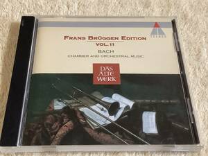 a フランス・ブリュッヘン バッハ:リコーダー作品集 FRANS BRUEGGEN EDITION VOL.11 BACH: CHAMBER AND ORCHESTRAL MUSIC WPCS-6203