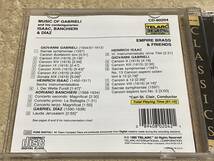 a 輸入盤 Music of Gabrieli / エンパイア・ブラス Empire Brass & Friends CD-80204_画像3