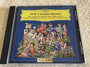 a オルフ：カルミナ・ブラーナ レヴァイン シカゴ交響楽団 Orff: Carmina Burana James Levine UCCG-5150