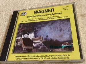 a 輸入盤 ワーグナー：WAGNER Groe Ouvertren / Great Overtures / アームストロング / CLS 4016