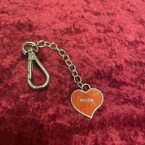  beautiful goods PRADA Prada Heart charm key holder 