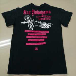 B10 バンドTシャツ 横山健 bank robber tour 2014 KEN YOKOYAMA pizza of death Hi-STANDARDの画像5