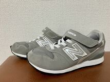 スニーカー★new balance☆ニューバランス★定番★YV996　GY　グレー★子供★20cm★美品★男女兼用★★_画像2