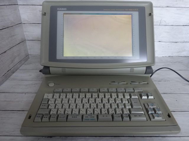 楽天市場】【説明書付】【90日保証】カシオ ワープロ Darwin CX-6000【インクリボン付】 : ワープロ修理販売 得選屋