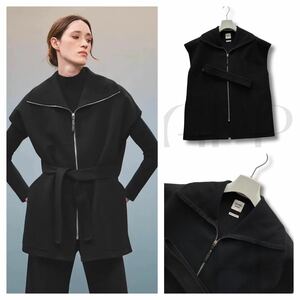 Hermes Hermes 2022 autumn winter domestic immediately complete sale! cashmere double faced gilet the best coat 34