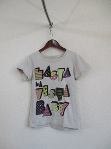 MARNAベージュプリントTシャツ（USED）32418②