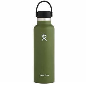 * unused HydroFlask HYDRATION SM 21oz hydro flask standard mouse 21oz heat insulation keep cool bottle flask 621ml olive 