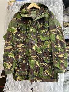 ★中古良品！イギリス軍英軍 DPM迷彩スモック戦闘服 M～Lサイズ 森林迷彩