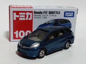 【即決】トミカ　１００　Ｈｏｎｄａ フィット　シャトル