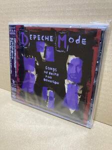 PROMO SEALED! новый товар CD!tepeshu режим Depeche Mode / Songs Of Faith And Devotion Alfa ALCB-740 образец запись нераспечатанный SAMPLE 1993 JAPAN