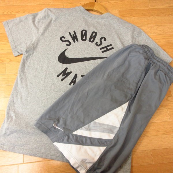 ◎NIKE ナイキ L 上下セット◇セットアップ / 半袖 Tシャツ&ハーフ