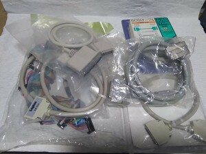  new goods unused (?) SCSI cable large amount together set half pitch 50 pin Anne feno-ru50 pin flat cable 50 pin 