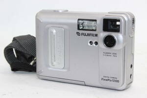 【返品保証】 【便利な単三電池で使用可】フジフィルム Fujifilm Finepix 1200 Fujinon 5.8mm F4.5 コンパクトデジタルカメラ C6794