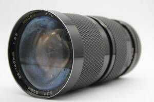 【訳あり品】 SUN ZOOM 35-140mm F3.5 MACRO NRC キャノンマウント レンズ C6996