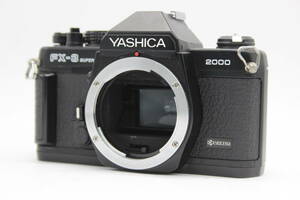 【返品保証】 ヤシカ Yashica FX-3 SUPER 2000 ブラック ボディ C7137