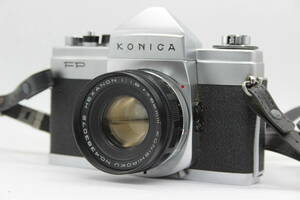 【返品保証】 コニカ KONICA FP HEXANON 52mm F1.8 ボディレンズセット C7154