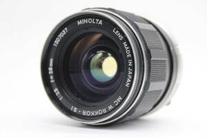 【返品保証】 ミノルタ Minolta MC W ROKKOR-SI 28mm F2.5 レンズ C7281