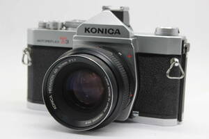 【返品保証】 コニカ Konica Autoreflex T3 Hexanon AR 50mm F1.7 ボディレンズセット C7295