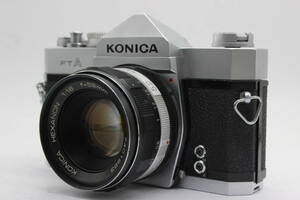 【返品保証】 コニカ Konica FTA Hexanon 52mm F1.8 ボディレンズセット C7307