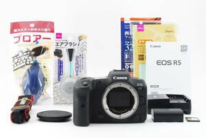 付属品付き Canon ミラーレス一眼カメラ EOS R5 ボディー EOSR5☆901