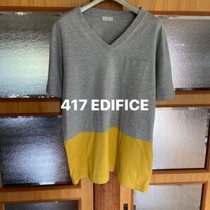 417 EDIFICE(エディフィス)半袖Tシャツ
